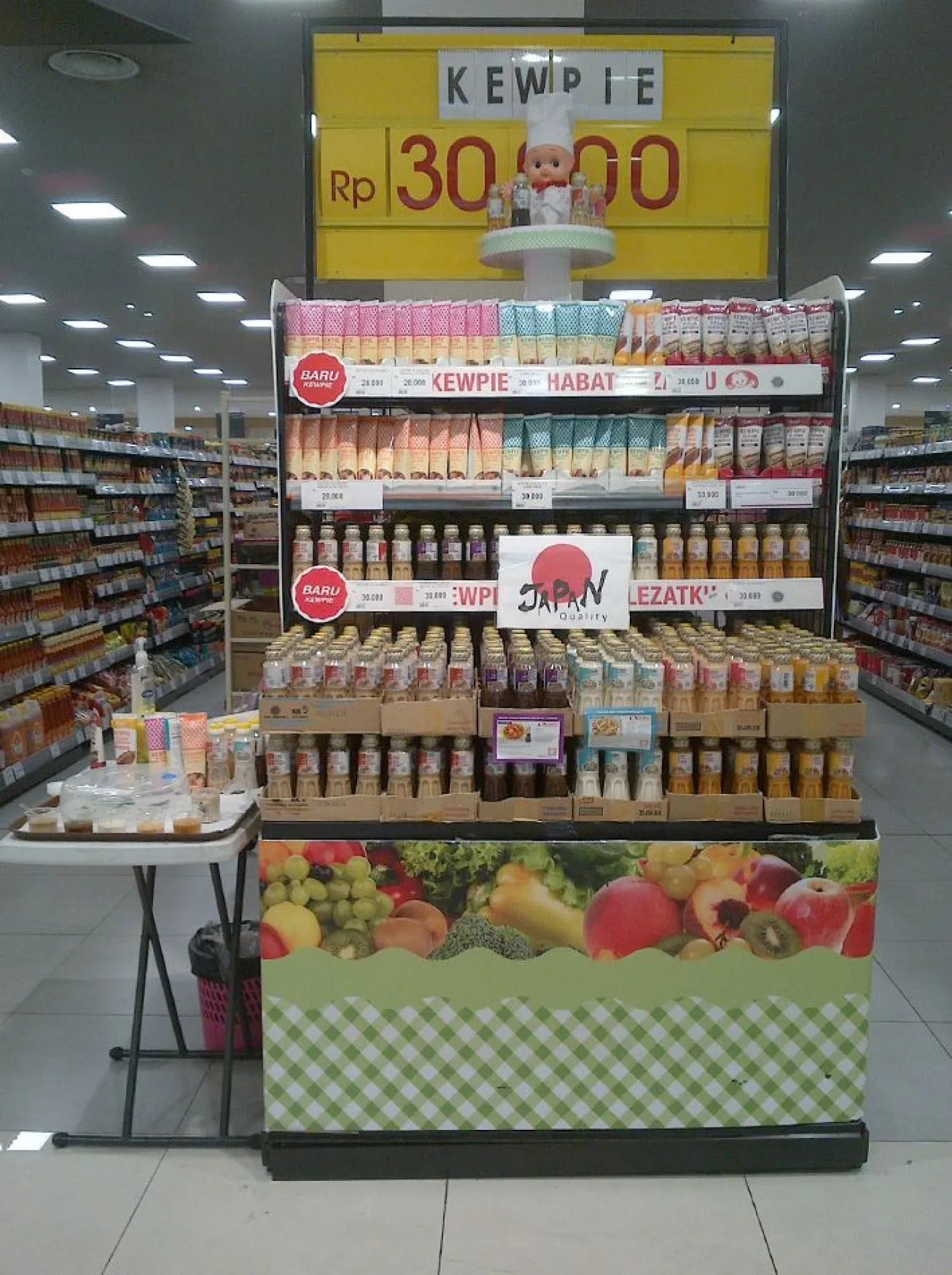 Fifteen KEWPIE Products On the Shelves