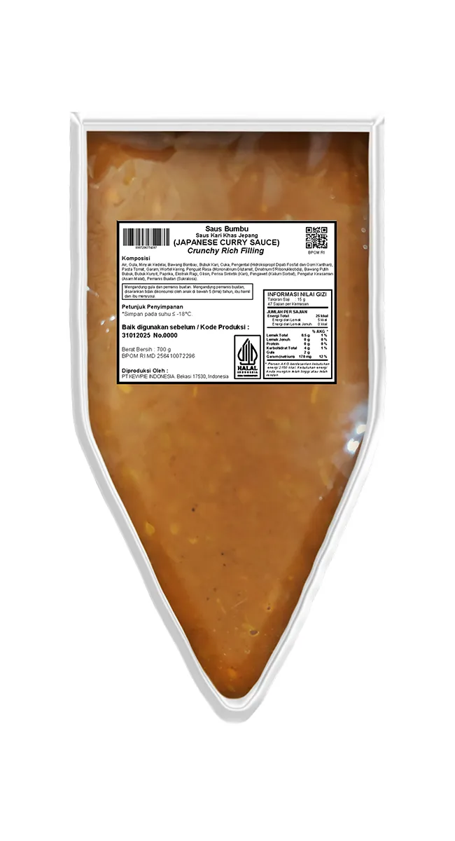 Crunchy Rich Filling (JAPANESE CURRY SAUCE) 700 g
