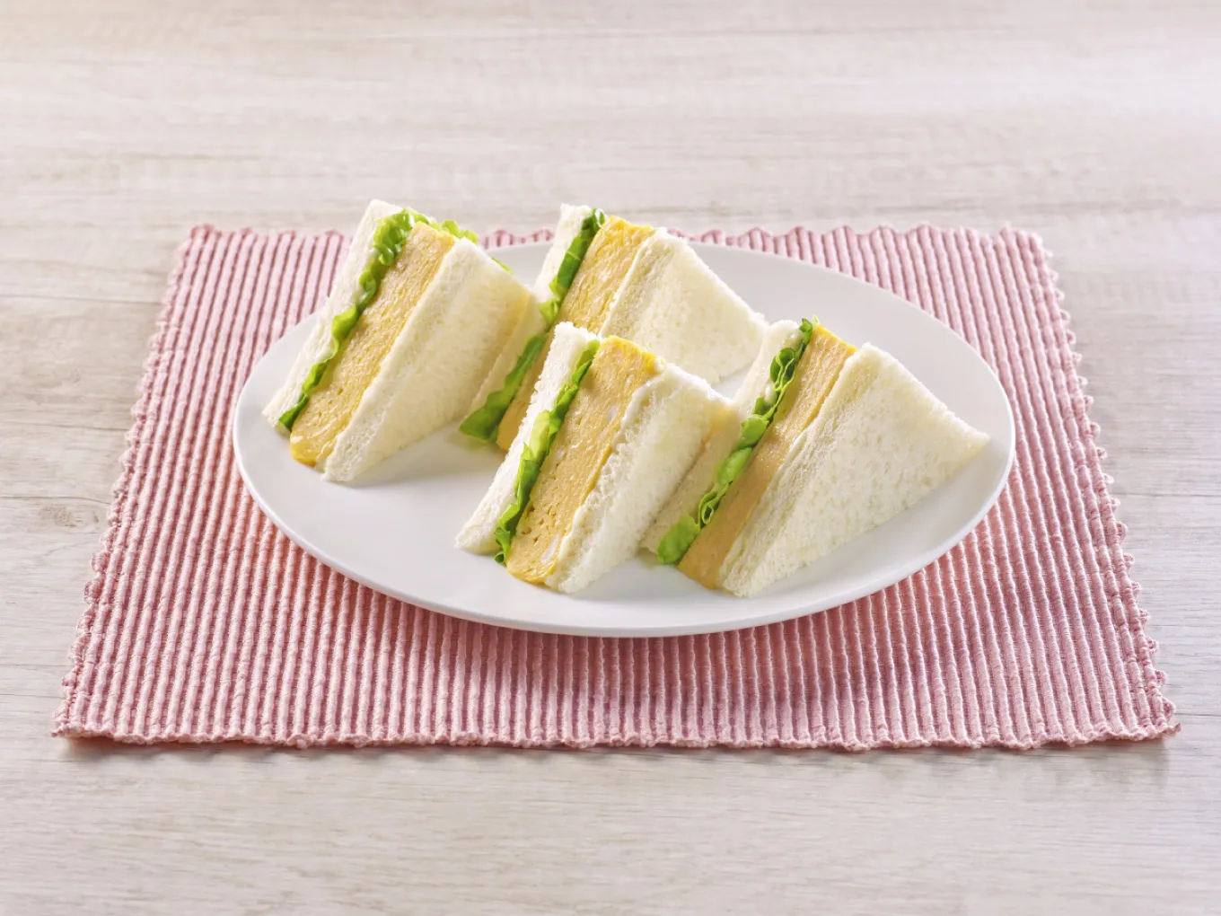 Sandwich Tamagoyaki dengan Mayonais