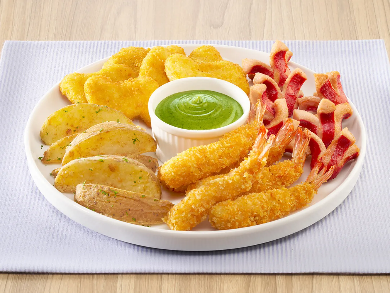 Party Platter dengan Saus Matcha Mayo