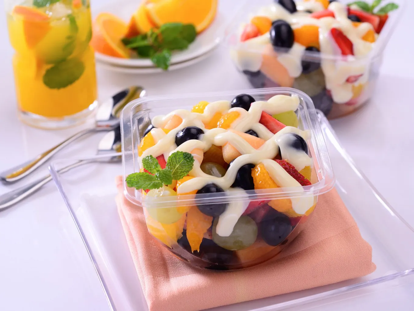 Salad Buah Dalam Cup