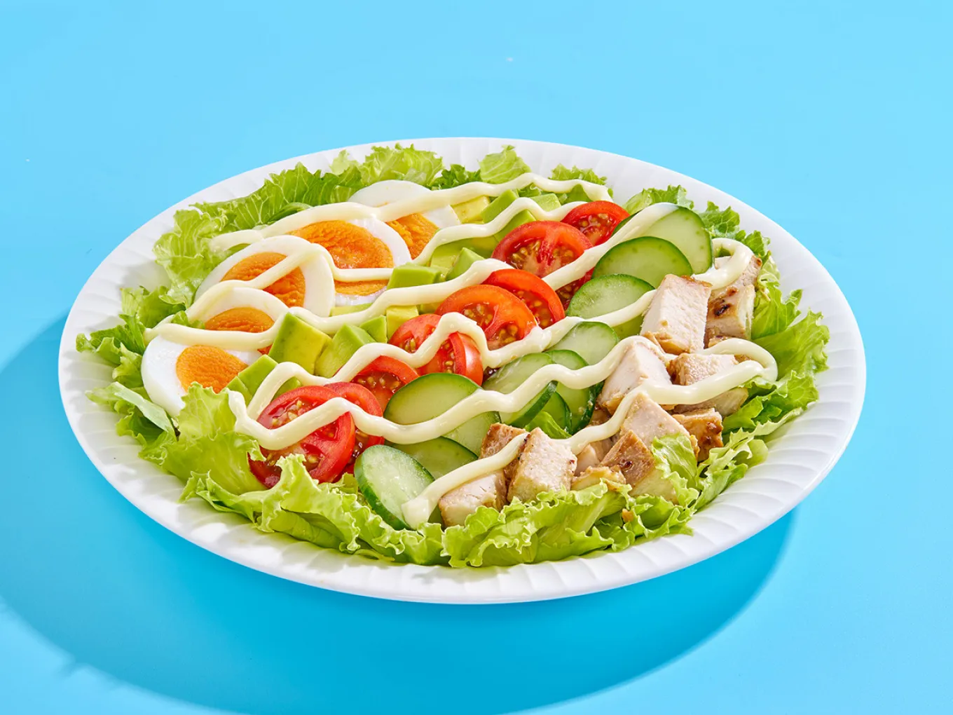 Salad Ayam dan Alpukat