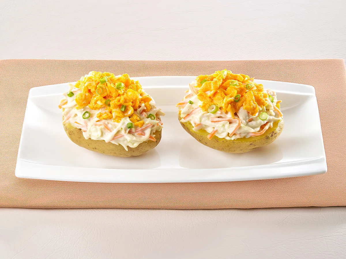 Chicken Coleslaw Potatoes