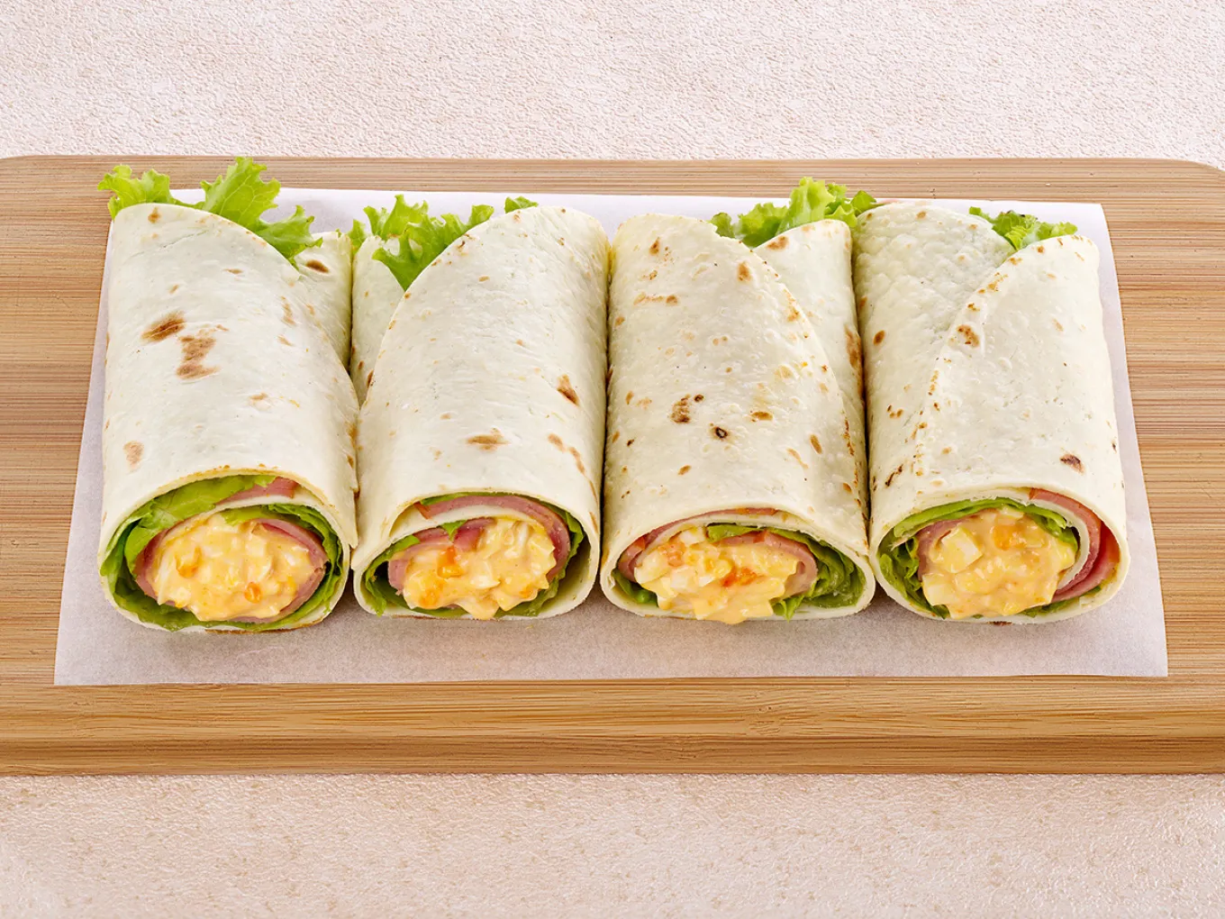 Wrap Salad Telur Mayo