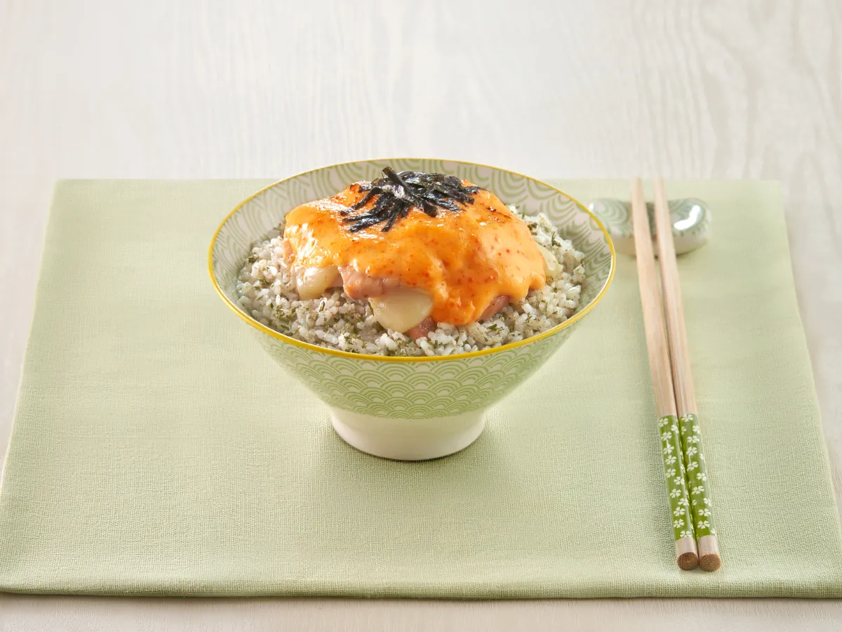 Cheese Mentai Salmon Rice