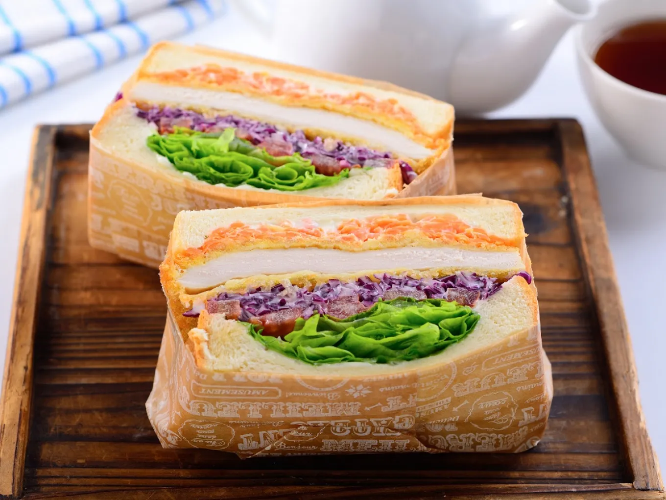 Sandwich Chicken Katsu ala Jepang