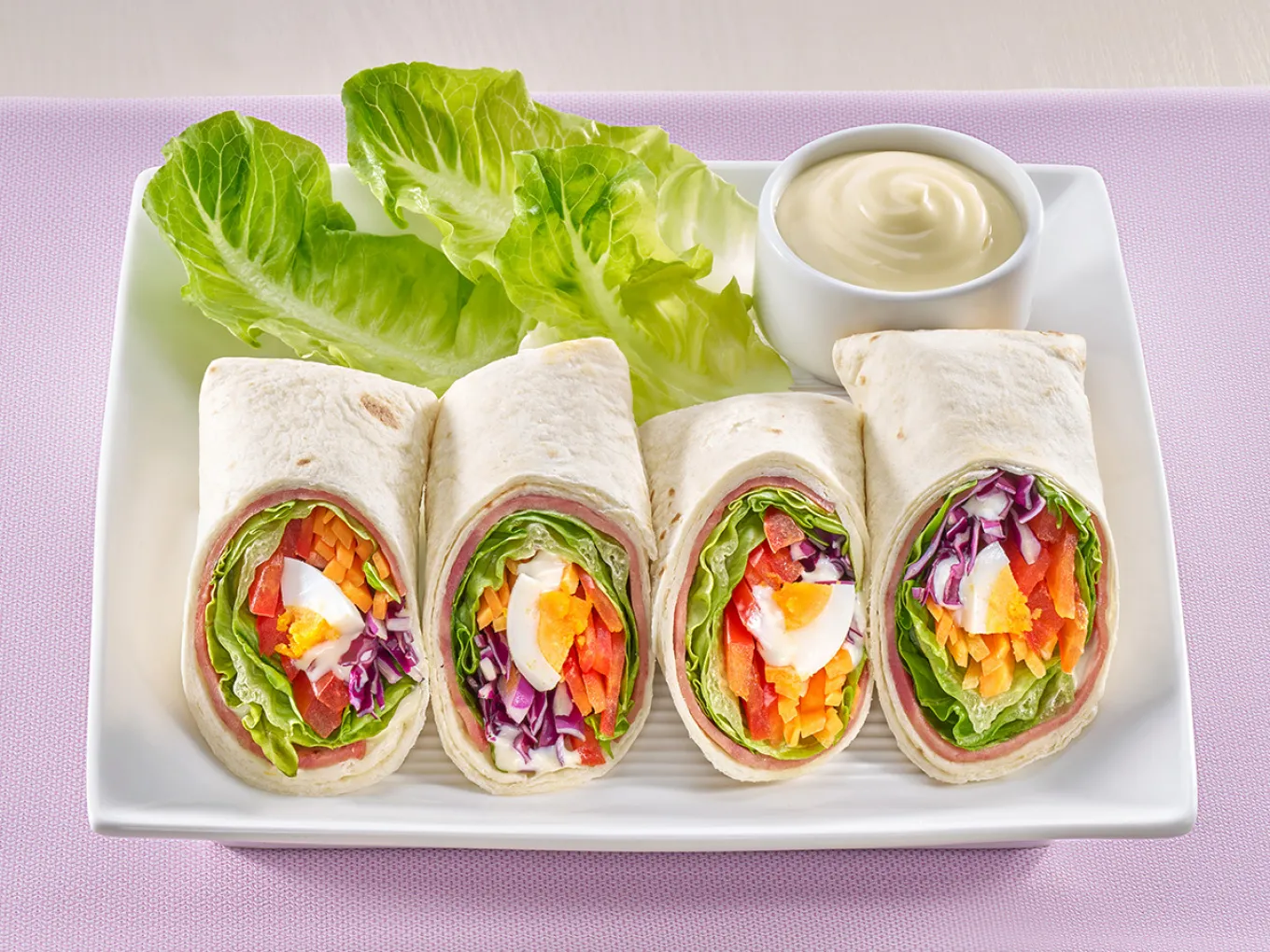 Wrap Salad Telur