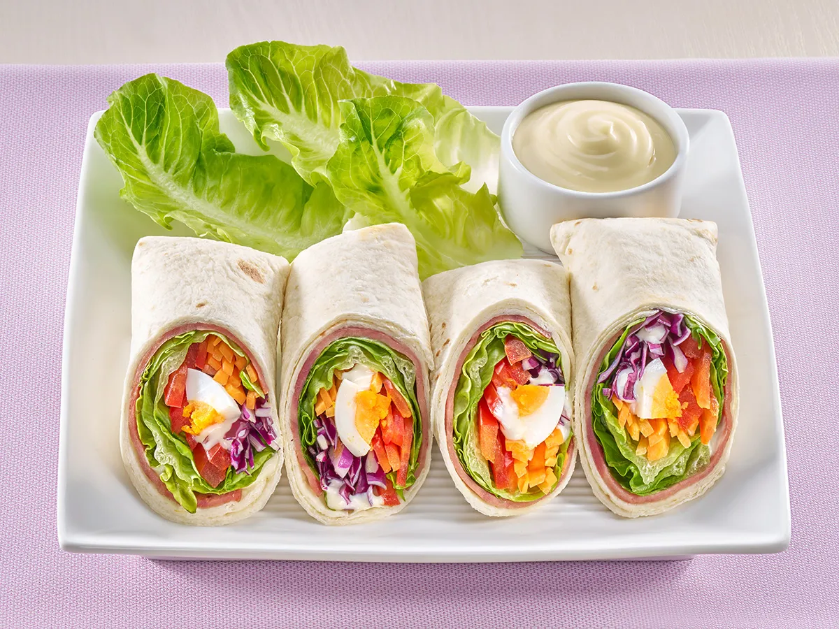 Wrap Salad Telur