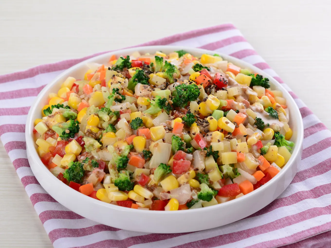 Salad Cincang Rebus Wijen Sangrai