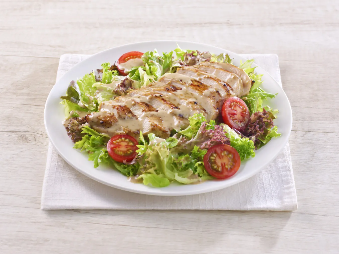 Salad Ayam Marinasi Panggang