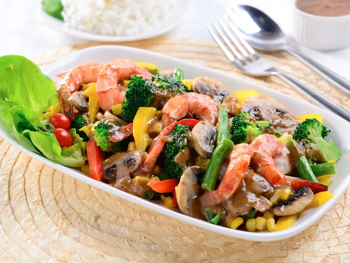 Colorful Vegetables Stir-fry