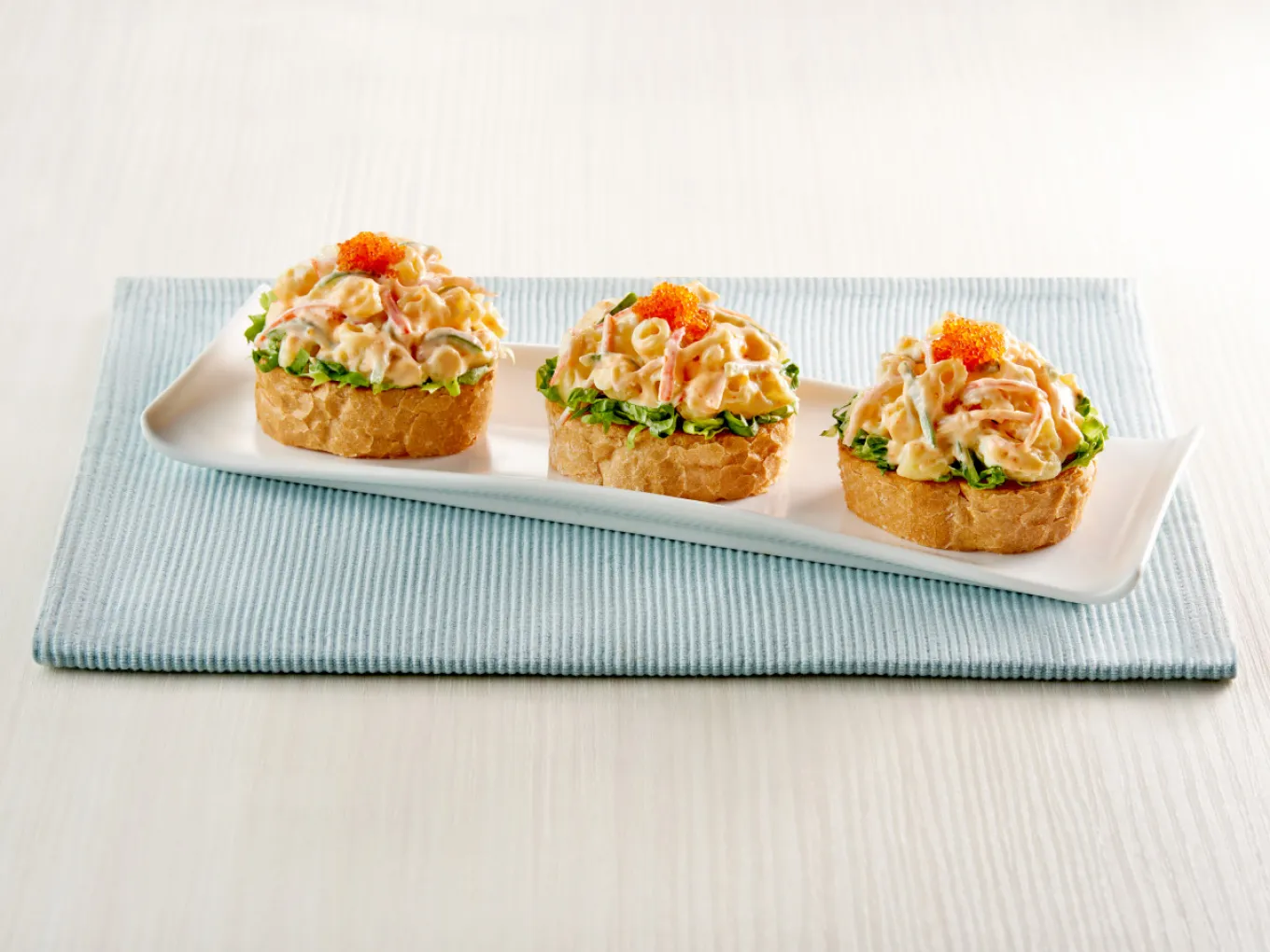 Sandwich Salad Makaroni Mentai Mayo