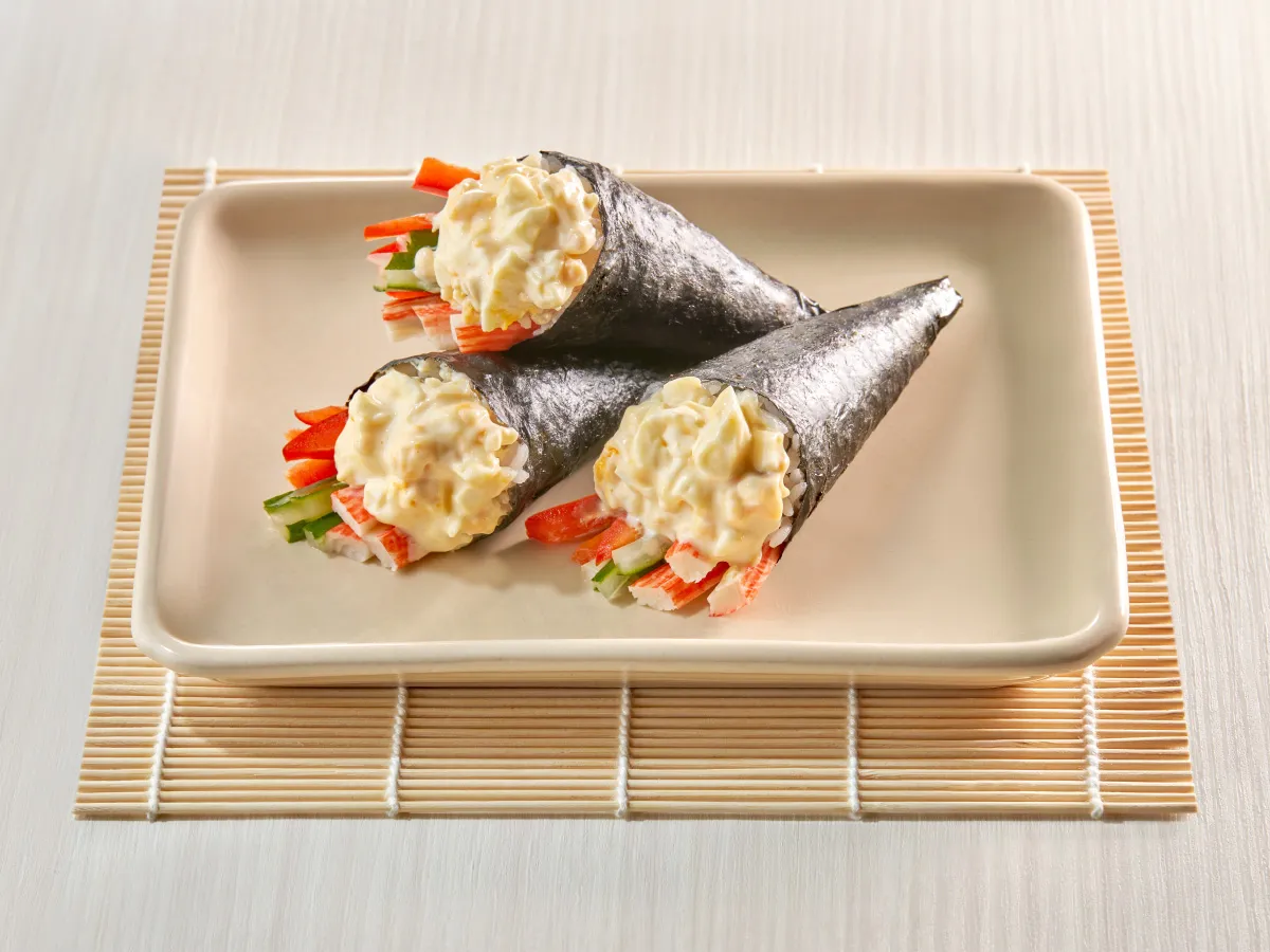 Sushi Temaki Mayo Telur
