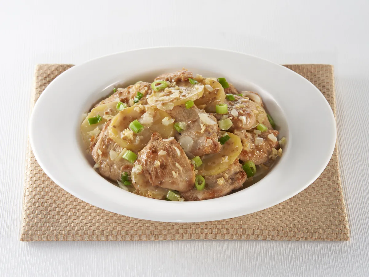 Potato Chicken Saute