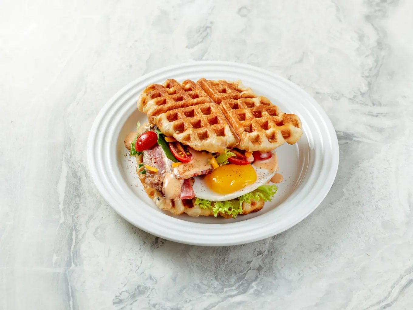 Sandwich Croffle