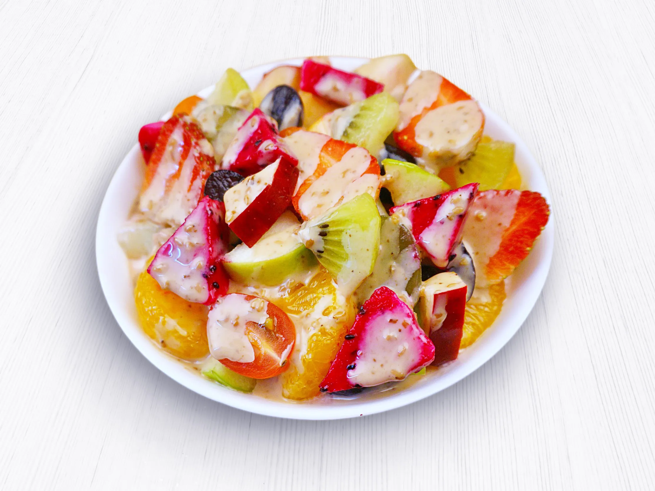 Fruit Salad with Roasted Sesame