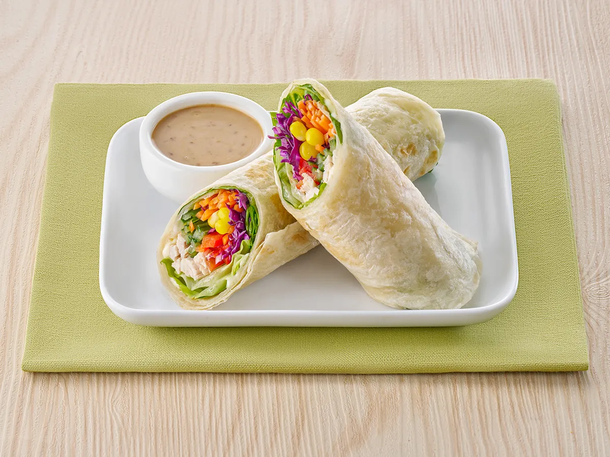 Simple Salad Wrap