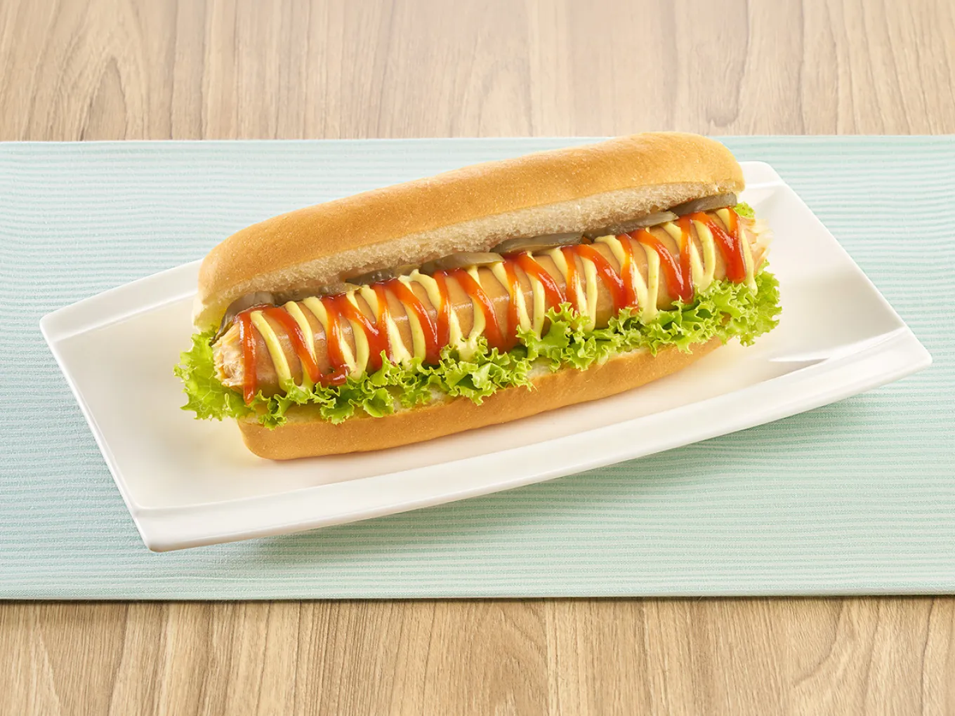 Hot Dog Saus Mustard Mayo