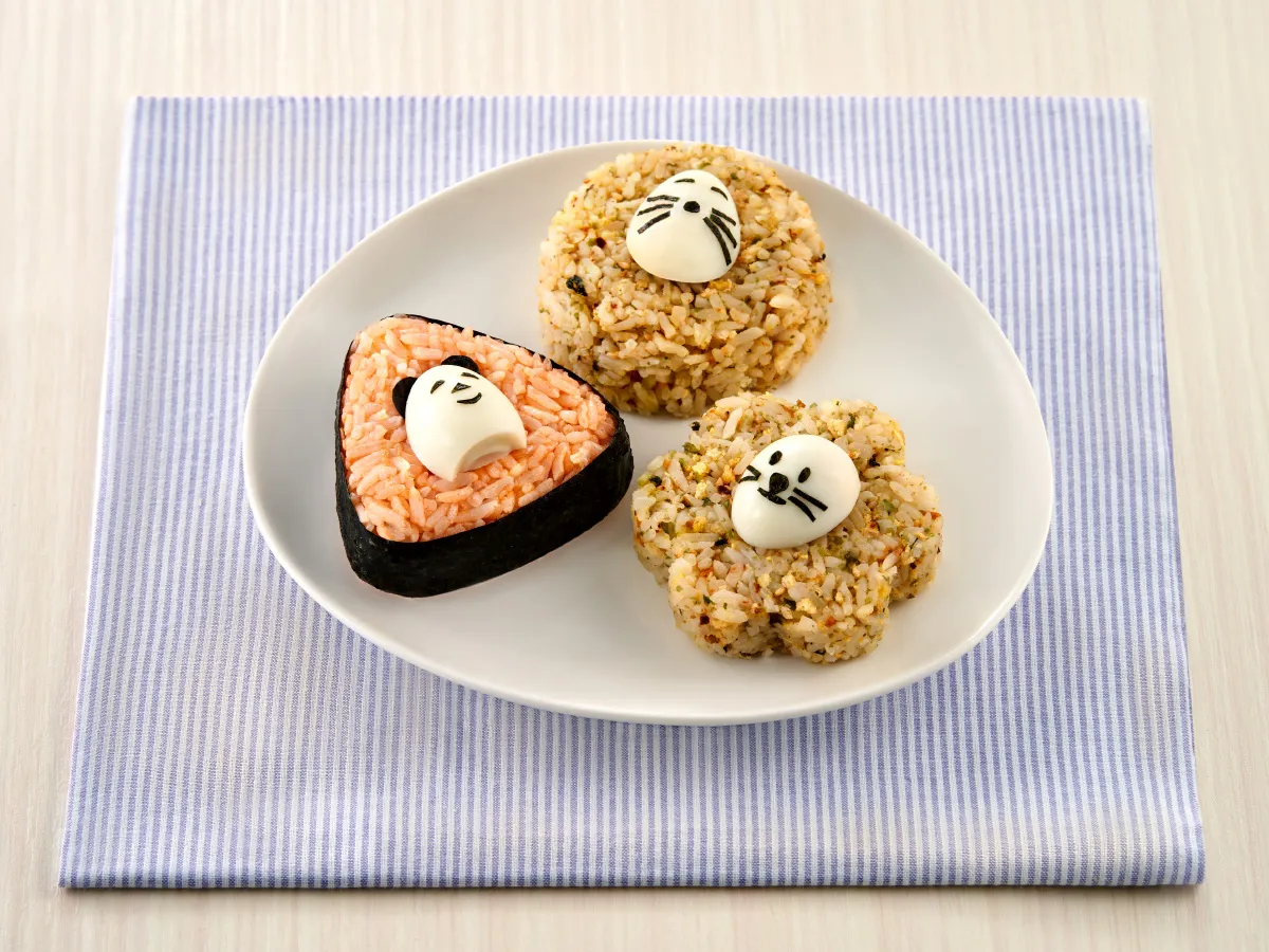 Character Onigiri with Mentai Mayo