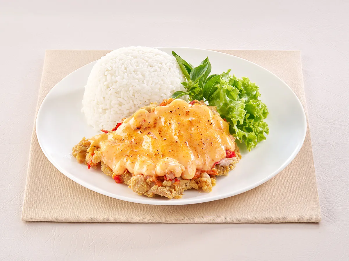 Mentai Crushed Chicken