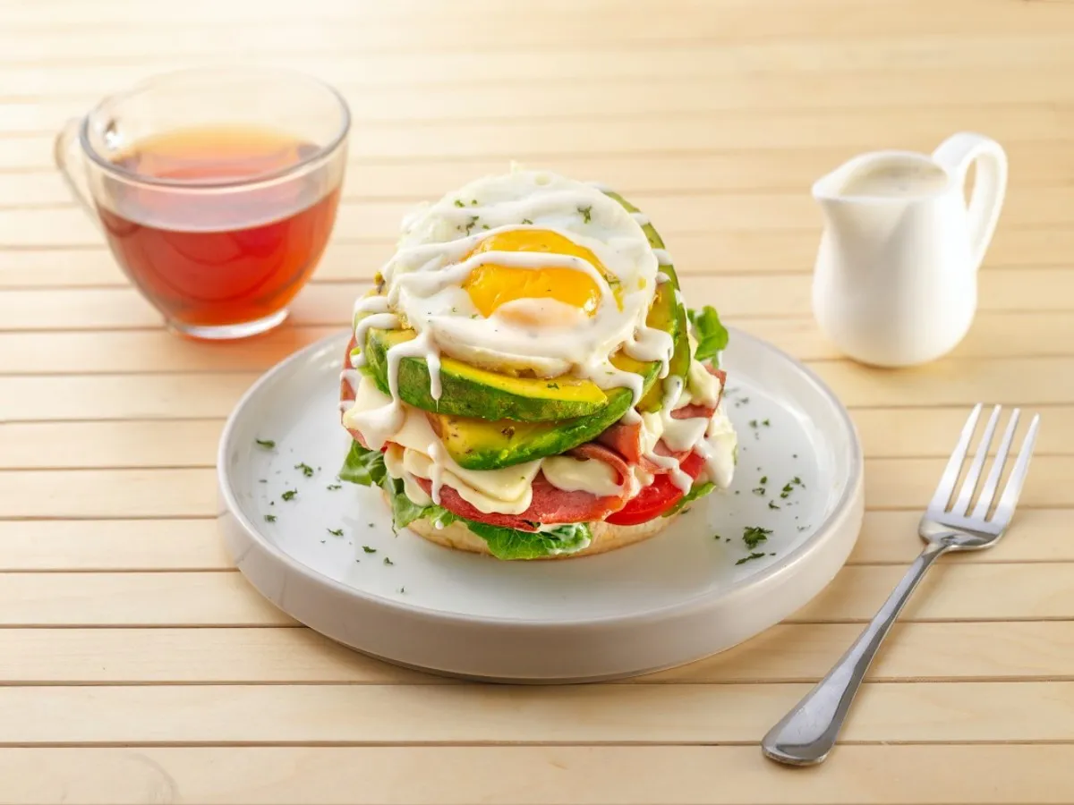 Avocado and Egg Sandwich