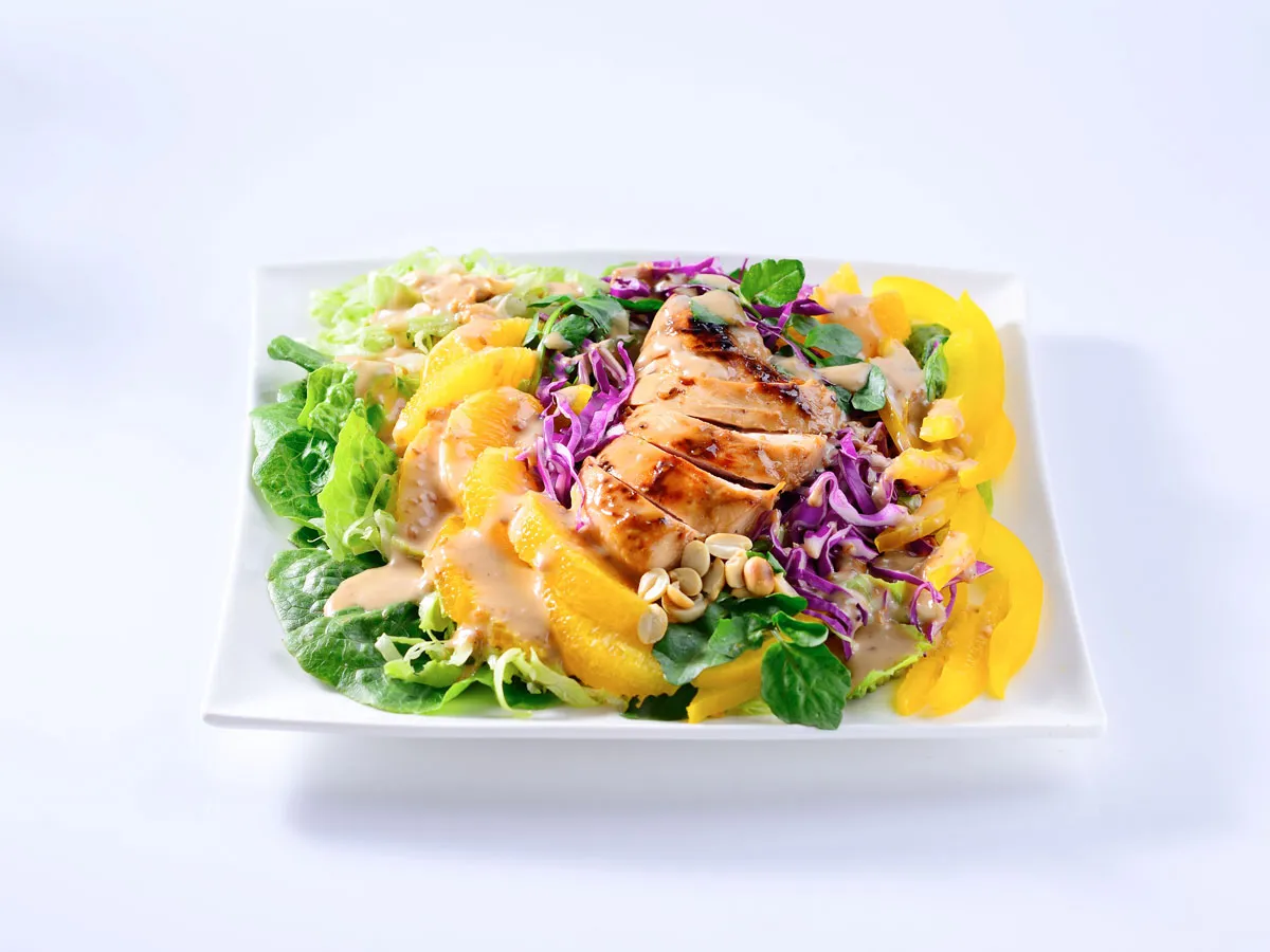 Grilled Chicken Orange Salad