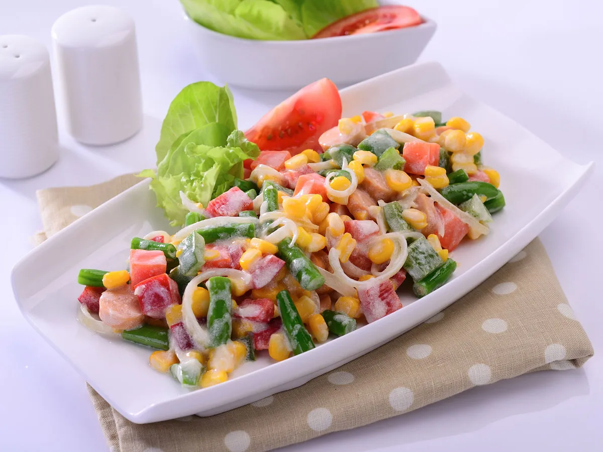 Sautéed Rainbow Vegetables